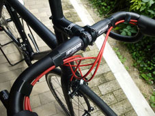 CANNONDALE 2015 ROADBIKE CAAD10 5 105 SPECIAL BLA COLOR HANDLE STEM WIRE（キャノンデール 2015年モデル ロードバイク キャドテン スペシャル仕様 ブラック カラー ハンドル ステム ワイヤー)