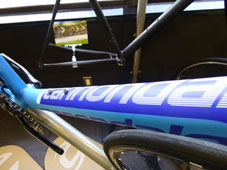 CANNONDALE 2015 CAAD10 RIVAL DISC 11SPEED BLU COLOR DOWNTUBE（キャノンデール 2015年モデル キャドテン ライバル ディスク 11スピード ブルー カラー ダウンチューブ)