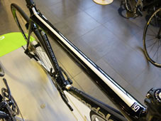 CANNONDALE 2015 SUPERSIX EVO 5 105 BLK COLOR TOPTUBE（キャノンデール 2015年モデル スーパーシックス エボ ファイブ ブラック カラー トップチューブ)