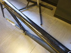 CANNONDALE 2015 SUPERSIX EVO BLACK INC. FRAME SET BLE COLOR TOPTUBE（キャノンデール 2015年モデル スーパーシックス エボ ブラック インク フレームセット ブラック カラー トップチューブ)