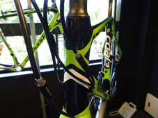 CANNONDALE 2015 SYNAPSE HI-MOD RED DISC GRN COLOR HEADTUBE（キャノンデール 2015年モデル シナプス ハイモッド レッド ディスク グリーン カラー ヘッドチューブ)