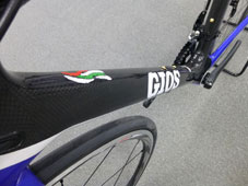 GIOS 2015 ROADBIKE GRESS BLUE COLOR Shimano 105 DOWNTUBE（ジオス ロードバイク グレス ブルーカラー 完成車 ダウンチューブ）  