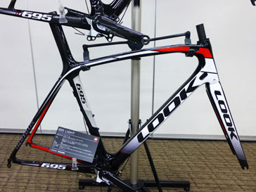 LOOK 2015 ROADBIKE 695 LIGHT FRAME SET WHITERED（ルック 2015年 モデル ロードバイク フレームセット ホワイトレッド）