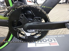 LOOK 2015 ROADBIKE 695 AEROLIGHT FRAME SET ZED2 CRANK（ルック 2015年 モデル ロードバイク エアロライト フレームセット クランクセット）  