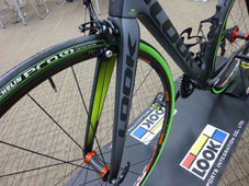 LOOK 2015 ROADBIKE 695 LIGHT FRAME SET GRAYACID FRONT FORK（ルック 2015年 モデル ロードバイク ライト フレームセット グレーアシッド フロントフォーク）  