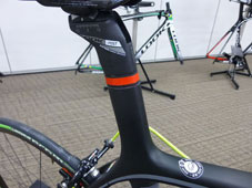 LOOK 2015 ROADBIKE 695 LIGHT FRAME SET GRAYACID E-POST SEATPOST（ルック 2015年 モデル ロードバイク ライト フレームセット グレーアシッド E-ポスト シートポスト）  