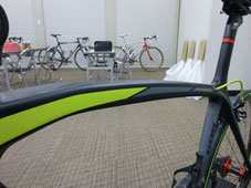 LOOK 2015 ROADBIKE 695 LIGHT FRAME SET GRAYACID TOPTUBE SIDE（ルック 2015年 モデル ロードバイク ライト フレームセット グレーアシッド トップチューブ 横）  
