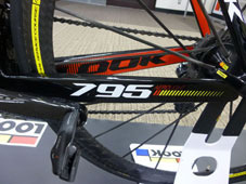 LOOK 2015 ROADBIKE 795 AEROLIGHT FRAME SET PROTEAM CHAINSTAY（ルック 2015年 モデル ロードバイク エアロライト フレームセット プロチーム チェーンステイ）  