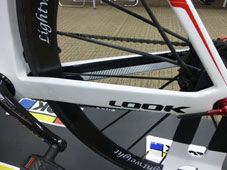 LOOK 2015 ROADBIKE 795 LIGHT FRAME SET WHITE CHAINSTAY（ルック 2015年 モデル ロードバイク ライト フレームセット ホワイト チェーンステイ）  