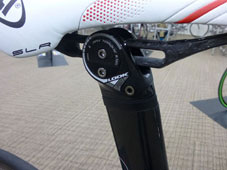 LOOK 2015 ROADBIKE 795 LIGHT FRAME SET WHITE MONOLINK E-POST SEATPOST（ルック 2015年 モデル ロードバイク ライト フレームセット ホワイト E-ポスト モノリンク シートポスト）  