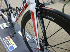 LOOK 2015 ROADBIKE 795 LIGHT FRAME SET WHITE HSC8 AERO FRONT FORK（ルック 2015年 モデル ロードバイク ライト フレームセット ホワイト フロントフォーク）  