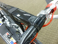 LOOK 2015 ROADBIKE 795 LIGHT FRAME SET WHITE AERO STEM（ルック 2015年 モデル ロードバイク ライト フレームセット ホワイト エアロ　ステム）  