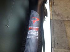 PINARELLO 2015 ROADBIKE DOGMA F8 950 NAKED RED COLOR TOP TUBE MARK（ピナレロ 2015年モデル エフエイティー ネイキッドレッド カラー トップチューブ マーク)