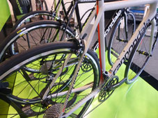 CANNONALE 2016 SUPERSIX EVO HI-MOD 2 DURAACE PRM COLOR（キャノンデール 2016年モデル スーパーシックスエボ ハイモッド ツー デュラエース シマノ 11スピード グレー カラー シートステイ)