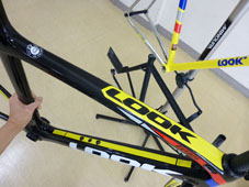 LOOK 2016 ROADBIKE 695 ZR FRAME SET PROTEAM COLOR TOPTUBE（ルック 2016年 モデル ロードバイク フレームセット プロチーム カラー）