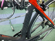 PINARELLO 2016 ROADBIKE GAN S ULTEGRA 11speed 239 BLACK RED COLOR SEATTUBE FLATBACK DESIGN（ピナレロ ロードバイク 2016年モデル ガンエス シマノ アルテグラ 11スピード 完成車 ブラックレッド カラー シートチューブ フラッドバック デザイン)