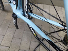 CANNONDALE 2017 ROADBIKE SUPERSIX EVO R9100 DURAACE BLU COLOR CHAIN STAY（キャノンデール 2017年モデル ロードバイク スーパーシックス エボ シマノ デュラエース ブルー カラー チェーンステイ)