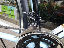 CANNONDALE 2017 ROADBIKE SUPERSIX EVO R9100 DURAACE BLU COLOR FRONT DERAILLEUR（キャノンデール 2017年モデル ロードバイク スーパーシックス エボ シマノ デュラエース ブルー カラー hフロント ディレーラー)