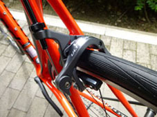 CANNONDALE 2017 ROADBIKE SUPERSIX EVO CARBON 6870 ULTEGRA Di2 ARD COLOR BRAKE CALIPER（キャノンデール 2017年 ロードバイク スーパーシックス エボ カーボン 電動 アルテグラ レッド カラー ブレーキ キャリパー)