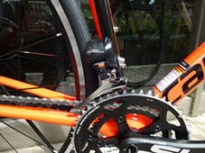 CANNONDALE 2017 ROADBIKE SUPERSIX EVO CARBON 6870 ULTEGRA Di2 ARD COLOR FRONT DERAILLEUR（キャノンデール 2017年 ロードバイク スーパーシックス エボ カーボン 電動 アルテグラ レッド カラー リアディレーラー)
