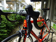CANNONDALE 2017 ROADBIKE SUPERSIX EVO CARBON 6870 ULTEGRA Di2 ARD COLOR DUAL CONTROL LEVER（キャノンデール 2017年 ロードバイク スーパーシックス エボ カーボン 電動 アルテグラ レッド カラー  デュアル コントロール レバー)
