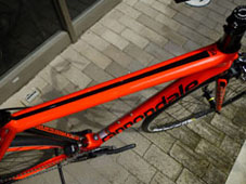 CANNONDALE 2017 ROADBIKE SUPERSIX EVO CARBON 6870 ULTEGRA Di2 ARD COLOR TOPTUBE（キャノンデール 2017年 ロードバイク スーパーシックス エボ カーボン 電動 アルテグラ レッド カラー トップチューブ)