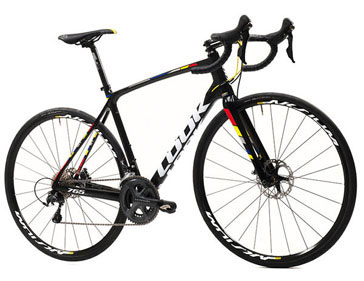 LOOK 2017 ROADBIKE 765 DISC ULTEGRA 6800 COMPLETED BLACK PROTEAM COLOR（ルック 2017年モデル ディスク シマノ アルテグラ 完成車 ロードバイク プロチーム カラー）