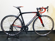 PINARELLO 2017 ROADBIKE PRINCE SHIMANO ULTEGRA Di2 11s 103 CARBON RED COLOR（ピナレロ 2017年モデル ロードバイク プリンス シマノ 電動 アルテグラ 11スピード 完成車 カーボンレッド カラー 納車）