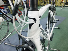 PINARELLO 2017 ROADBIKE GANRS FRAME SET 043 WHITE COLOR HEADTUBE（ピナレロ 2017年モデル ロードバイク ガン フレームセット ホワイト カラー）