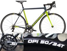 CANNONDALE 2018 ROADBIKE SUPERSIX EVO CARBON SHIMANO 105 COMPACT SLA Slate w/ Volt and Charcoal Gray COLOR（キャノンデール 2018年 ロードバイク スーパーシックス エボ シマノ コンパクト スレート カラー）