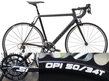 CANNONDALE 2018 ROADBIKE SUPERSIX EVO CARBON SHIMANO 105 COMPACT BBQ Nearly Black w/ Jet Black, Matte COLOR（キャノンデール 2018年 ロードバイク スーパーシックス エボ シマノ コンパクト ブラック カラー）