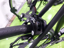 CANNONDALE 2018 ROADBIKE SUPERSIX EVO CARBON SHIMANO 105 COMPACT BBQ Nearly Black w/ Jet Black, Matte COLOR BRAKE CALIPER（キャノンデール 2018年 ロードバイク スーパーシックス エボ シマノ コンパクト ブラック カラー）