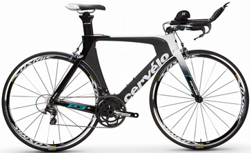 CERVELO 2017 TRIAHLON BIKE P3 SHIMANO ULTEGRA BLACK WHITE COLOR（サーベロ 2017年モデル トライアスロン バイク ピースリー シマノ アルテグラ 完成車 ブラック ホワイト カラー）