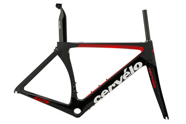 CERVELO 2018 ROADBIKE S5 FRAME SET BLACK RED COLOR（サーベロ 2018年モデル ロードバイク エスファイブ フレームセット ブラック/レッド カラー）