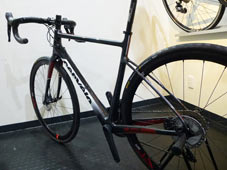 CERVELO 2018 ENDURANCE ROADBIKE C3 FRAME SET BLACK RED COLOR SEATSTAY（サーベロ 2018年モデル エンデュランス ロードバイク シースリー フレームセット ブラックレッド カラー）