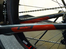 CERVELO 2018 ENDURANCE ROADBIKE C3 FRAME SET BLACK RED COLOR CHAINSTAY（サーベロ 2018年モデル エンデュランス ロードバイク シースリー フレームセット ブラック/レッド カラー）