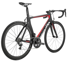 CERVELO 2018 ROADBIKE S5 FRAME SET BLACK RED COLOR（サーベロ 2018年モデル ロードバイク エスファイブ フレームセット ブラック/レッド カラー 右後）