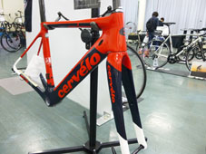 CERVELO 2017 ROADBIKE S3 Shimano DISC ULTEGRA RED COLOR FRONT FORK（サーベロ 2017年モデル ロードバイク エススリー ディスク シマノ アルテグラ 完成車 レッド カラー）