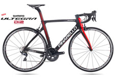 PINARELLO 2018 ROADBIKE GAN S SHIMANO ULTEGRA Di2 11s 175 CARBON RED COLOR（ピナレロ 2018年モデル ロードバイク ガン エス シマノ 電動 アルテグラ 11スピード 完成車 カーボンレッド カラー）