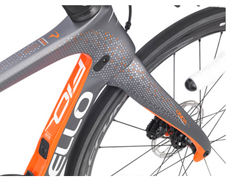 PINARELLO 2018 ROADBIKE DOGMA F10 DISK DISC FRAME SET 915 MARS ORANGE COLOR HEADTUBE（ピナレロ 2018年モデル ロードバイク ドグマ エフテン ディスク フレームセット マーズオレンジ カラー）