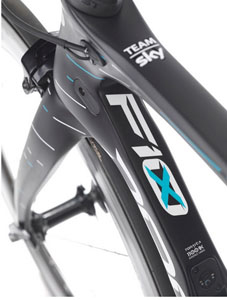 PINARELLO 2019 ROADBIKE DOGMA F10 Xlight FRAME SET 922 TEAM SKY COLOR DOWNTUBE（ピナレロ 2019年モデル ロードバイク ドグマ エフテン エックスライト フレームセット チームスカイ カラー）