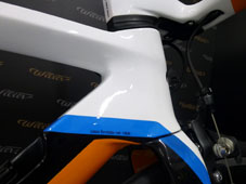 WILIER TRIESTINA 2019 ROADBIKE CENTO10 CENTO 10 ELITE SHIMANO 105 WHITE COLOR　DOWNTUBE（ウィリエール トリエスティーナ  2019年モデル ロードバイク チェント ディエチ エリート シマノ 完成車 ホワイト カラー）