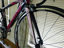 WILIER TRIESTINA 2019 ROADBIKE LUNA Alumi SHIMANO 105 11s MAGENTA PINK COLOR FRONT FORK（ウィリエール トリエスティーナ 2019年モデル ロードバイク ルナ アルミ シマノ 11スピード 完成車 マジェンタピンク カラー）