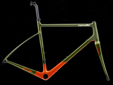 CERVELO 2019 ROADBIKE C3 DISC FRAME SET Olive/Orange/Red COLOR（サーベロ 2019年モデル ロードバイク シースリー ディスク フレームセット オリーブ カラー）