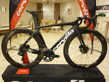 CERVELO 2019 ROADBIKE S5 DISC DURAACE Di2 R9170 BLACK GRAPHITE WHITE（サーベロ 2019年モデル ロードバイク エスファイブ ディスク 電動 デュラエース 完成車 ブラック グラファイト ホワイト）