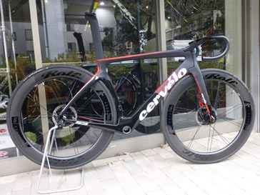 CERVELO 2019 ROADBIKE S5 DISC FRAME SET BLACK RED WHITE（サーベロ 2019年モデル ロードバイク エスファイブ ディスク フレームセット ブラックレッドホワイト）