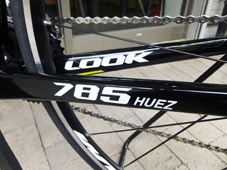 LOOK 2019 ROADBIKE 785 HUEZ SHIMNO 105 COMPLETED PROTEAM BLACK GLOSSY CHAISTAY（ルック 2019年モデル ロードバイク ヒュエズ シマノ 完成車 プロチームブラックグロッシー
