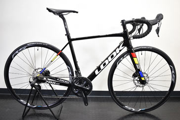 LOOK 2019 ROADBIKE 785 HUEZ DISC SHIMNO 105 COMPLETED PROTEAM BLACK GLOSSY（ルック 2019年モデル ロードバイク ヒュエズ ディスク シマノ 完成車 プロチームブラックグロッシー）