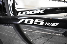 LOOK 2019 ROADBIKE 785 HUEZ DISC SHIMNO 105 COMPLETED PROTEAM BLACK GLOSSY CHAINSTAY（ルック 2019年モデル ロードバイク ヒュエズ ディスク シマノ 完成車 プロチームブラックグロッシー