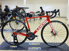 LOOK 2019 ROADBIKE 785 HUEZ DISC FRAME SET RED GLOSSY（ルック 2019年モデル ヒュエズ ディスク フレームセット ロードバイク レッドグロッシー）